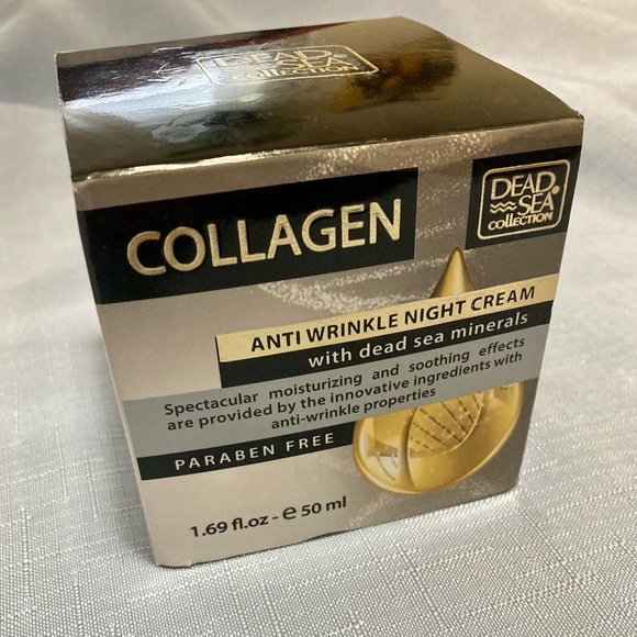 Dead Sea Collection Collagen Anti Wrinkle Night Cream - Picture 1 of 5